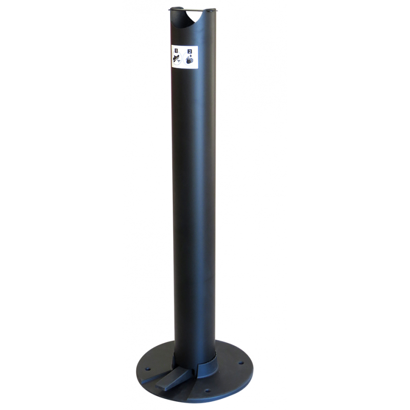 Distributeur désinfectant, Hauteur 1000 mm, Dia.114 mm