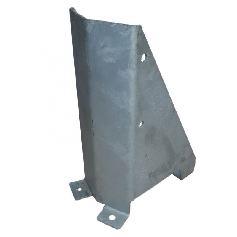 Sabot de protection Galvanisé pour montant d'échelle de rack à palettes