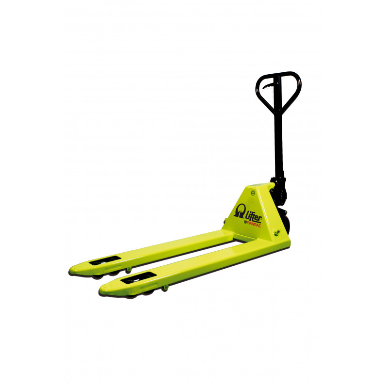 Transpalette manuel, capacité de charge 2200 Kg, longueur de fourches 1150 mm