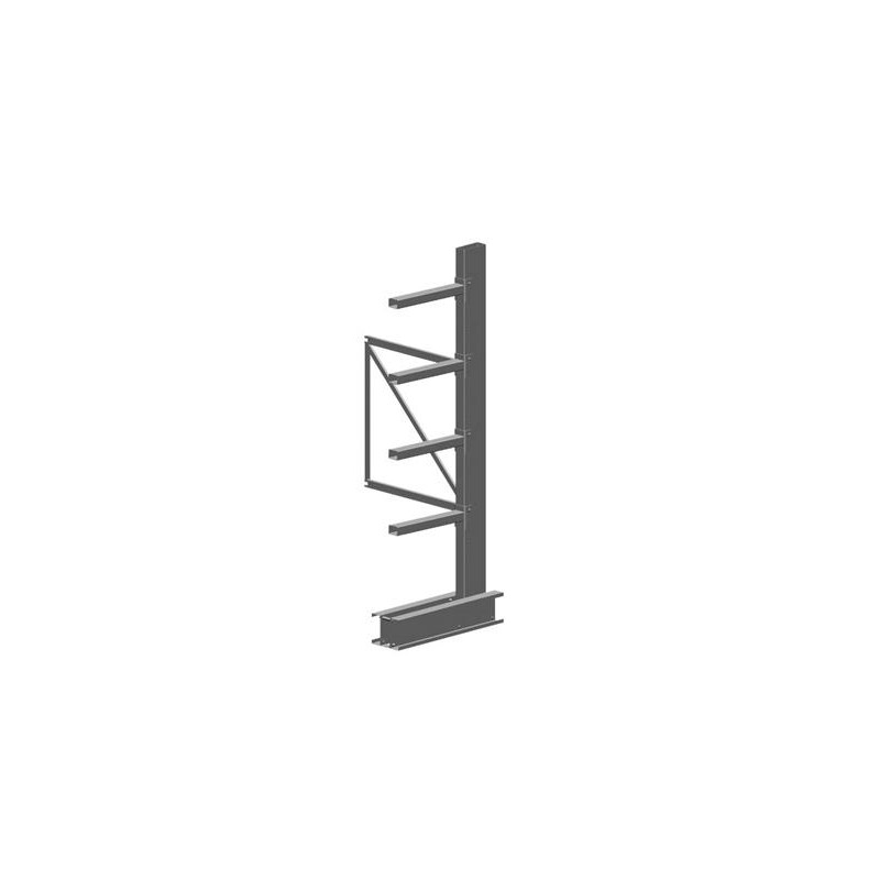 Profondeur : 600mm – Charge/bras de 270kg