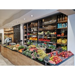 agencement fruits et légumes