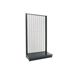 gondole murale fond grille
