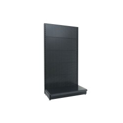 gondole gris anthracite fond perforé